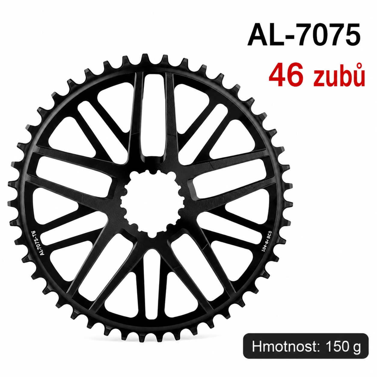Jednopřevodník 46 zubů