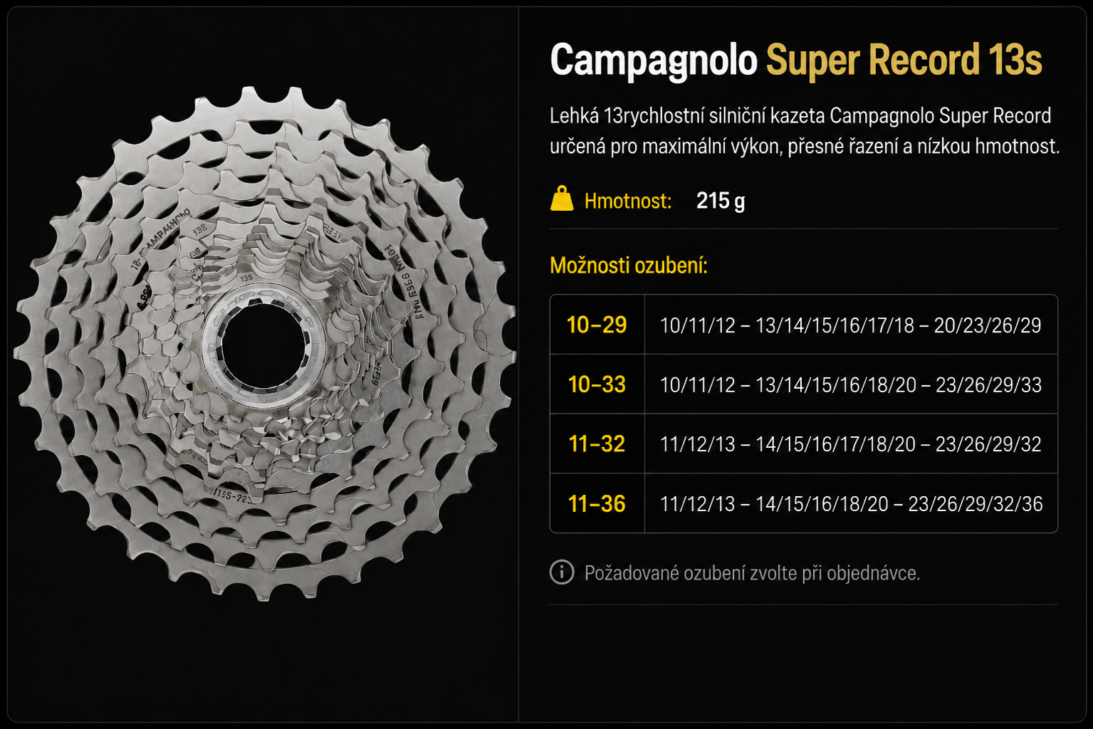Campagnolo Super Record 13s